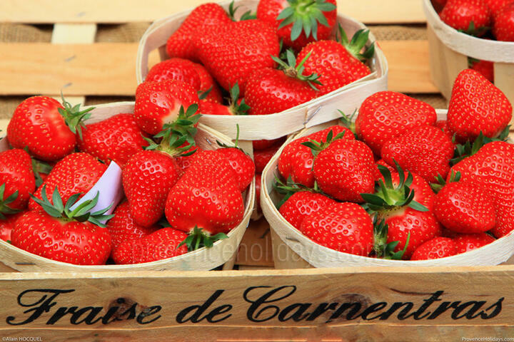 La fraise de Carpentras