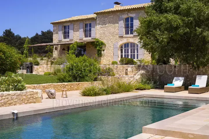 Fully-Renovated Farmhouse with Heated Pool and Jacuzzi 3 - Mas des Baux: Villa: Exterior