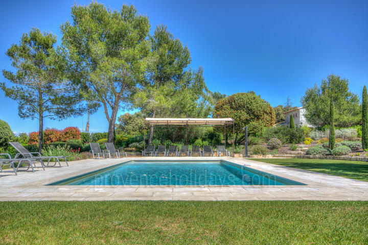 Ferienwohnung mit beheiztem Pool in Eygalières 2 - Chez Marie Therèse: Villa: Pool