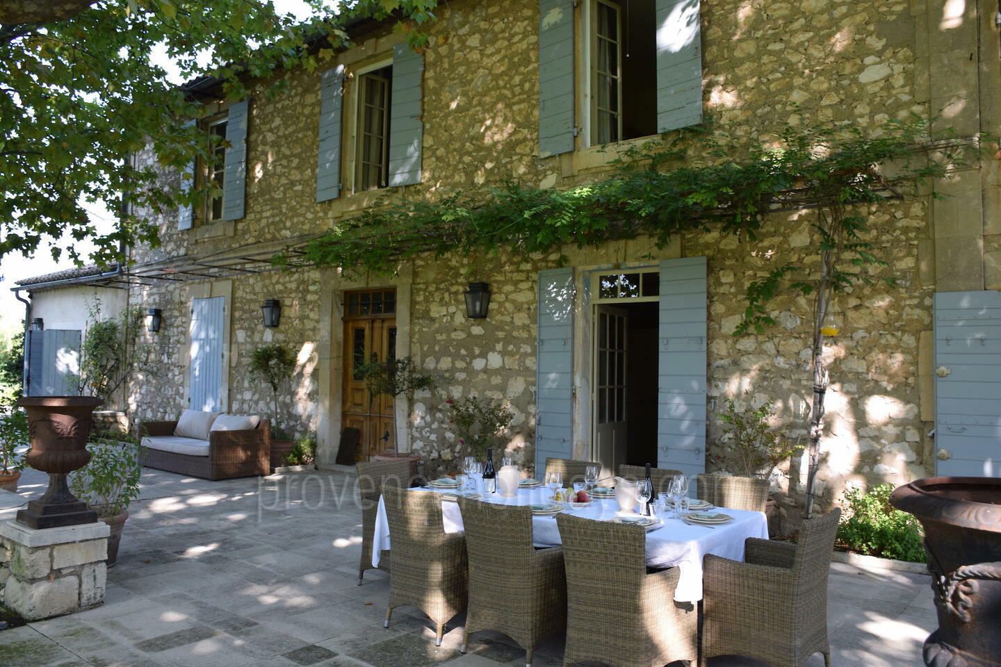Secluded Holiday Rental with Heated Pool near Eygalierès Mas de la Fontaine: Exterior - 11