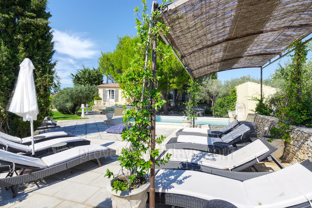 Beautiful Villa with Heated Pool near Fontvieille 4 - Le Mas des Olives: Villa: Exterior