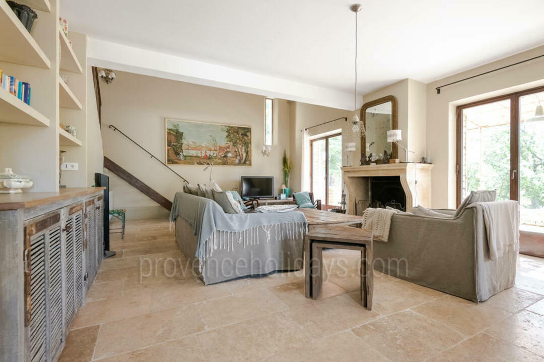Luxus-Ferienhaus mit beheiztem Pool in der Nähe von Gordes 6 - Mas Provence: Villa: Interior
