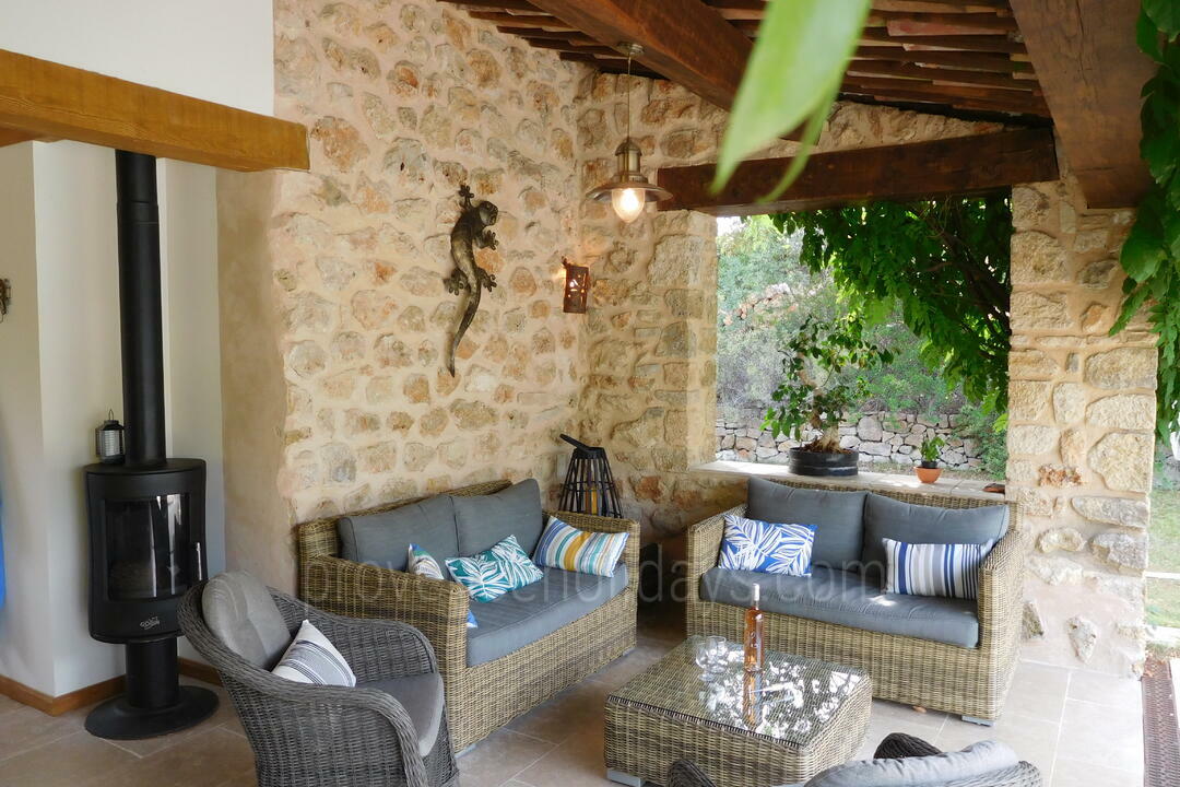 Grande bastide en pierre avec piscine chauffée 4 - Mas Lorgues: Villa: Interior