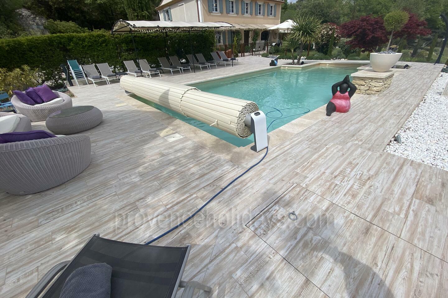 27 - Bastide récemment restaurée avec piscine chauffée: Villa: Pool