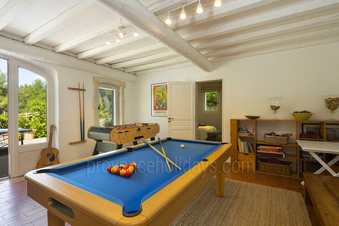 Charming Farmhouse with Private Tennis Court 7 - Mas des Pins: Villa: Interior
