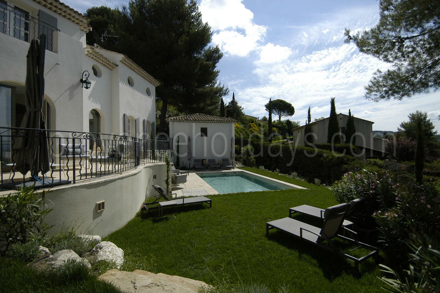 Villa mit privatem Pool in der Nähe von Aix-en-Provence 1 - Villa des Pins: Villa: Pool