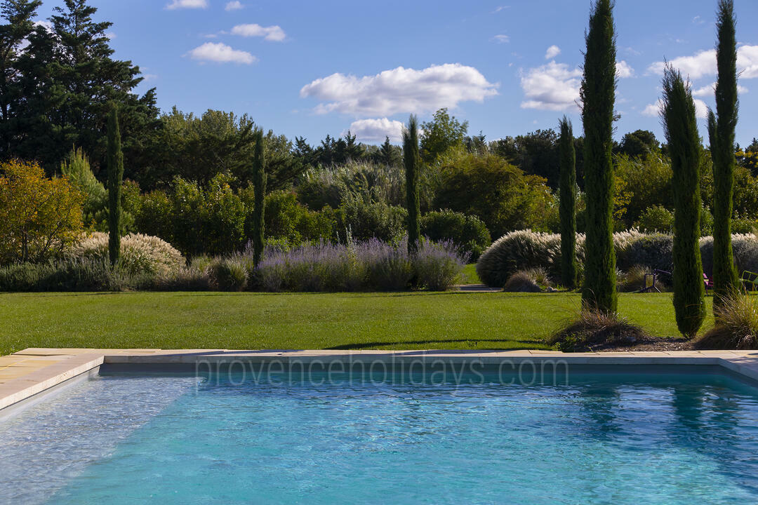 Location de vacances moderne avec climatisation dans le Luberon 6 - Villa de Luberon: Villa: Pool