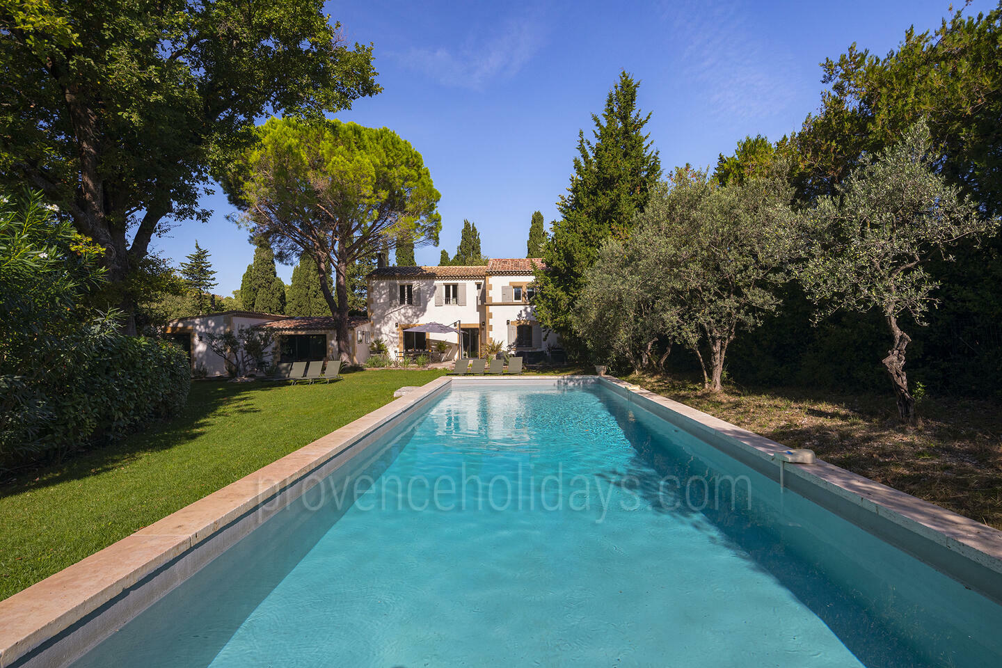 Huisdiervriendelijke villa in Saint-Rémy-de-Provence -1 - Villa Glanum: Villa: Pool