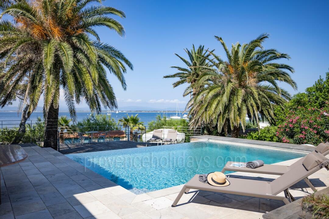 Villa élégante avec piscine chauffée en front de mer Villa Giens - 4