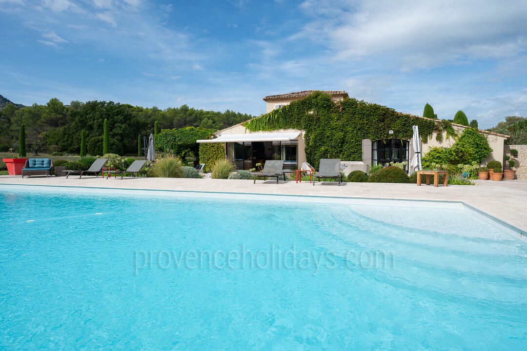 Huisdiervriendelijke boerderij met twee verwarmde zwembaden dichtbij Saint-Rémy-de-Provence Mas Aurelia - 6