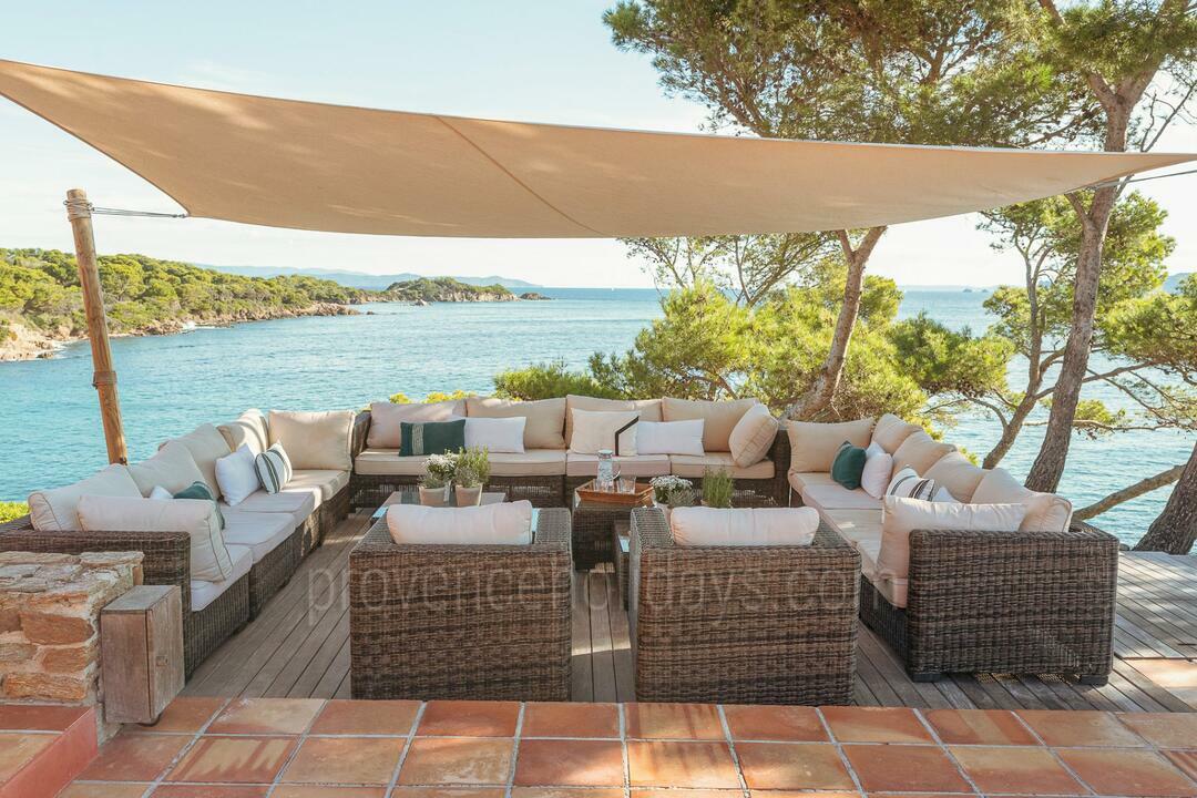 Stunning Villa with Private Beach in Giens 7 - Villa Aurora: Villa: Exterior