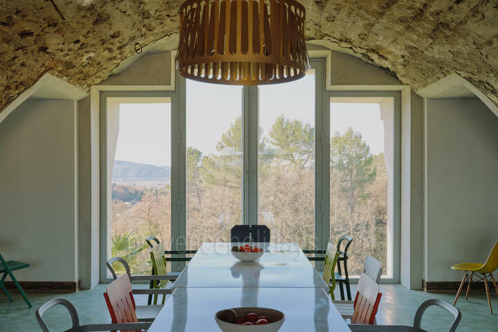 Uitzonderlijke moderne woning met prachtig uitzicht op de Luberon 3 - La Ferme Hi-Bride (22): Villa: Interior