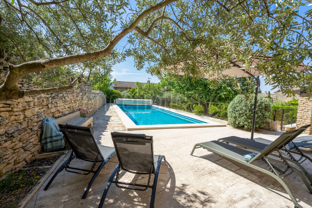 Prachtige Mas Provençal in het hart van de Luberon 5 - Mas des Aires: Villa: Pool
