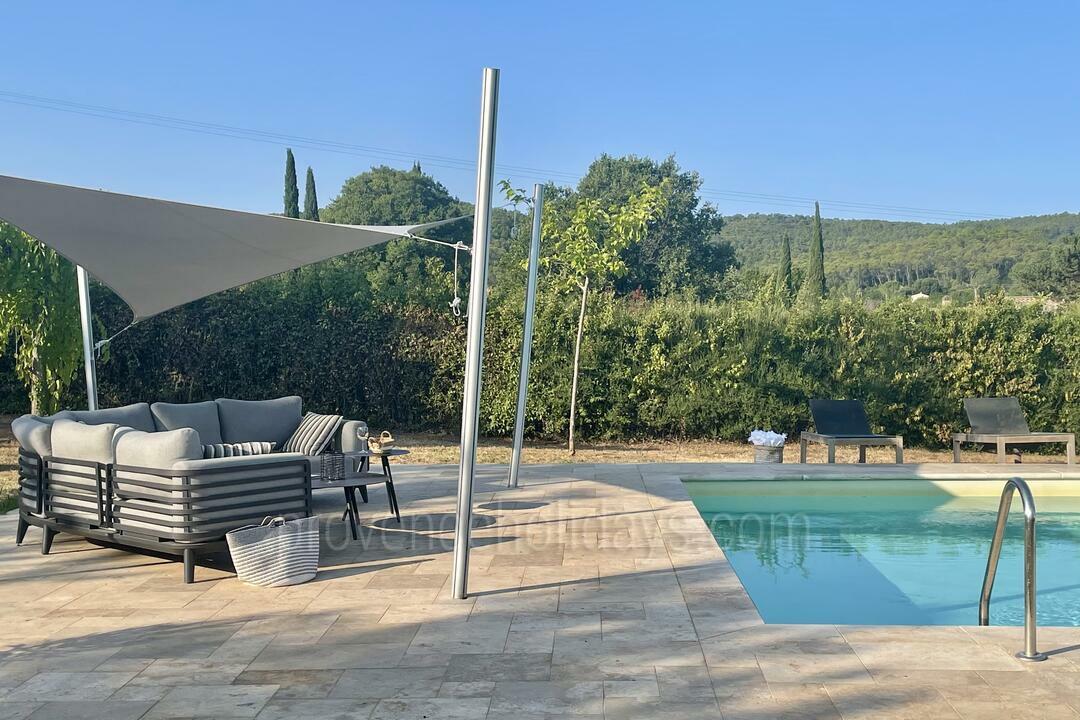 Schitterend familiehuis dicht bij Château Miraval 3 - Villa d\'Angogne: Villa: Pool