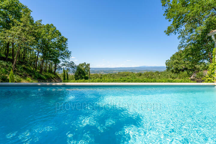 Magnificent villa with exceptional view of the Luberon