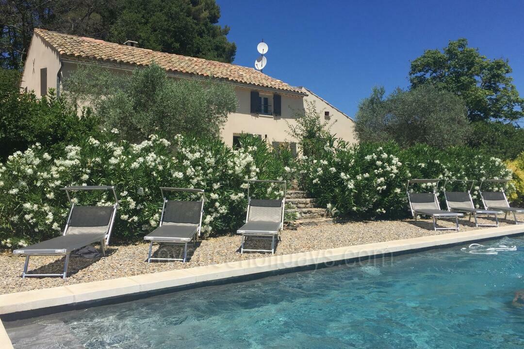 Kürzlich renoviertes Ferienhaus im Luberon 6 - Mas des Ocres: Villa: Pool