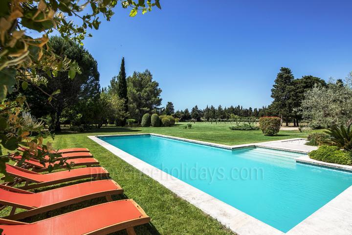 Paradiesisches Ferienhaus mit luxuriösem Poolhaus 2 - Mas Luna: Villa: Pool