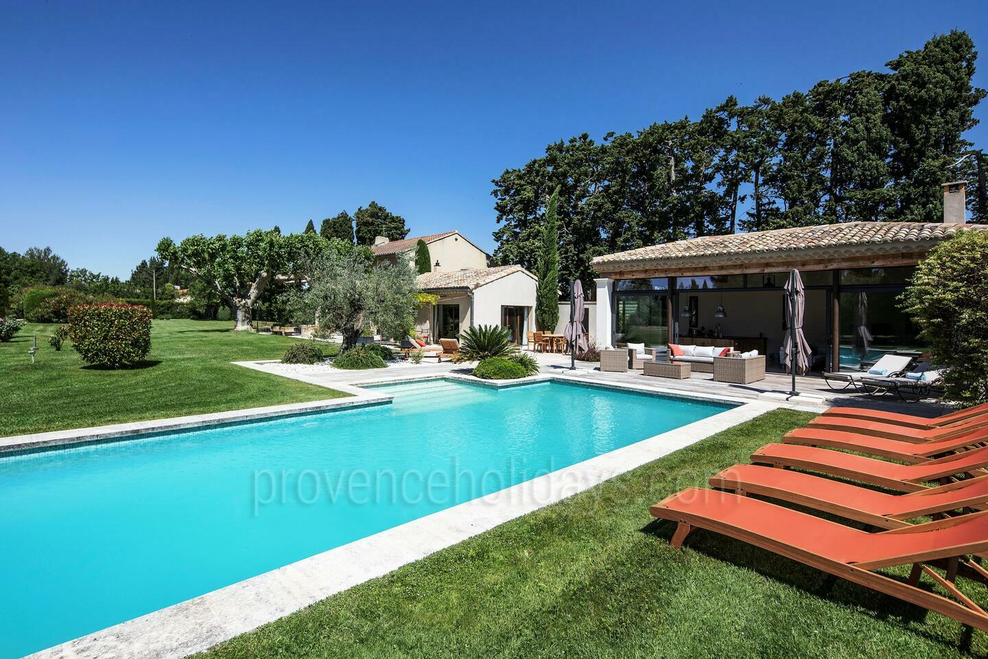 Paradiesisches Ferienhaus mit luxuriösem Poolhaus 1 - Mas Luna: Villa: Pool