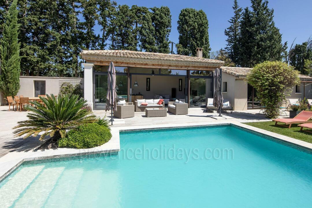 Mooie vakantiewoning met luxe poolhouse 6 - Mas Luna: Villa: Pool