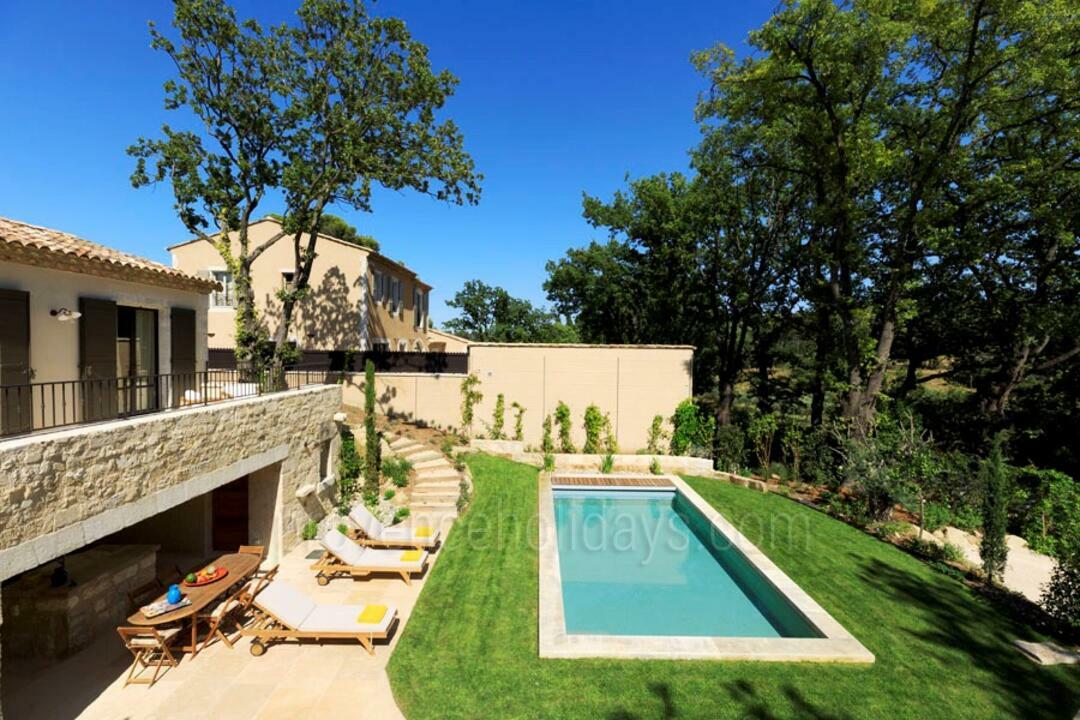 Prachtig landhuis met verwarmd zwembad in Saint-Rémy 16 - Chez Sako: Villa: Pool