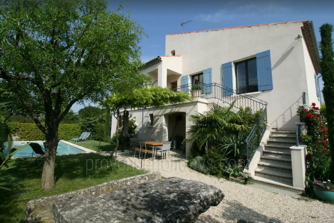 Maison de vacances avec piscine chauffée en Provence 5 - Villa Alpilles: Villa: Exterior