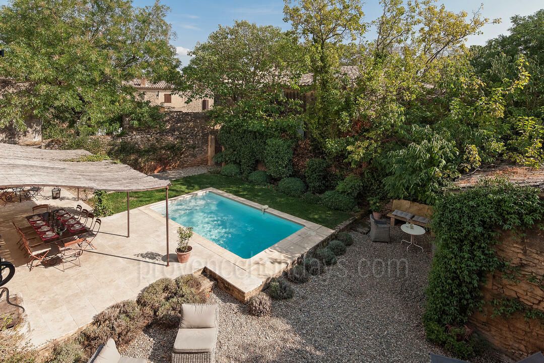 Mooie stenen boerderij dichtbij de befaamde Pont-du-Gard 7 - Mas Pont-du-Gard: Villa: Pool