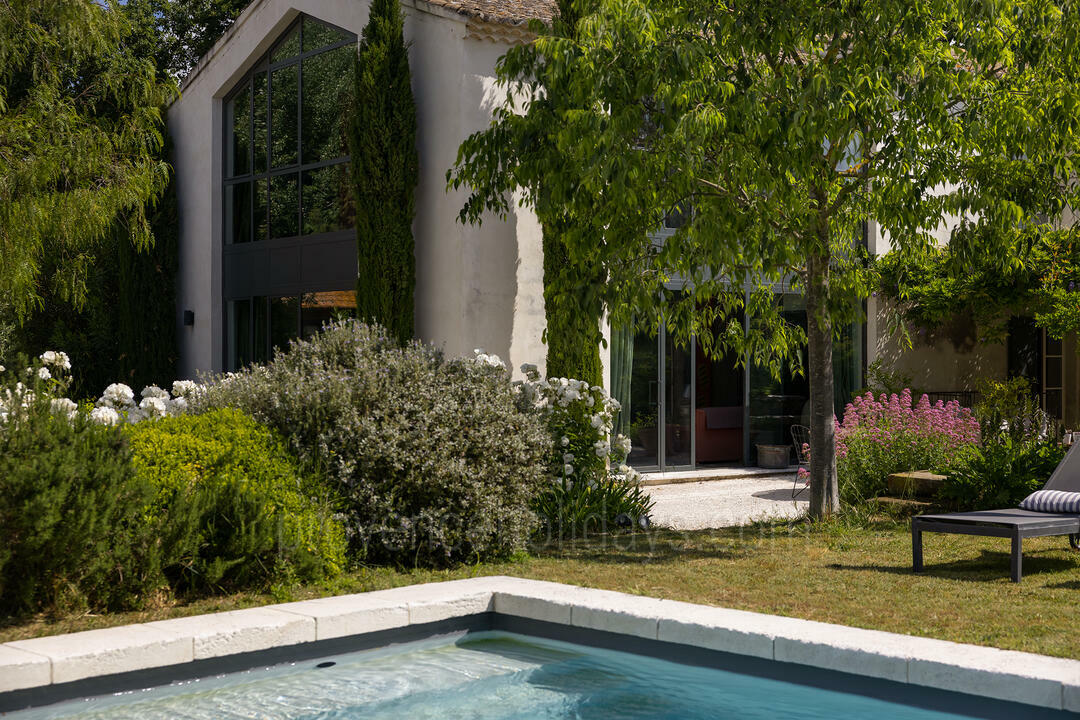 Magnificent Mas with independent annexes in the heart of the Alpilles 7 - Mas du Figuier: Villa: Exterior