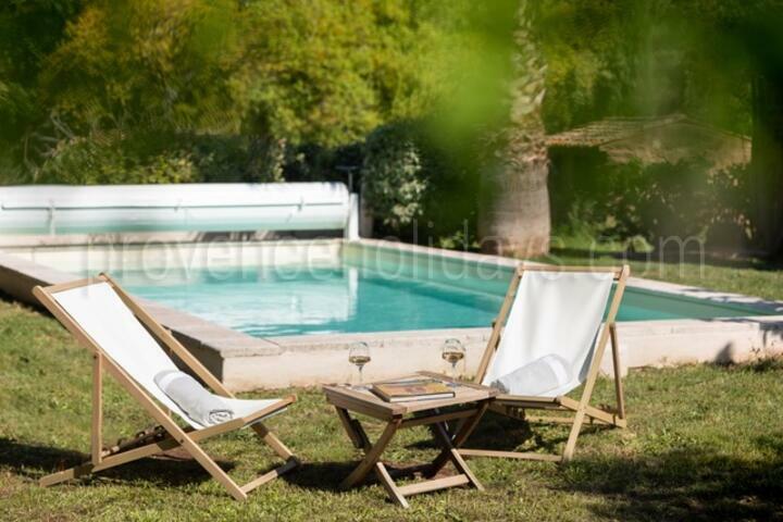 Location de vacances de charme avec climatisation et piscine 3 - Mas de Vidauban: Villa: Pool