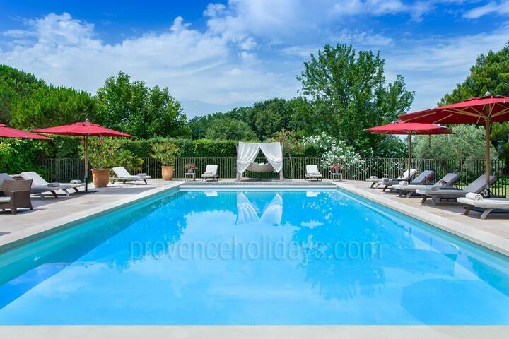Magnificent Property with Heated Pool and Guest Houses Le Domaine des Alpilles: Swimming Pool - 12
