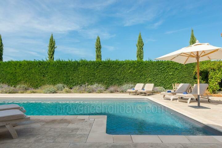 Mas in der Provence mit Swimmingpool und privatem Tennisplatz 3 - Mas Mollégès: Villa: Pool