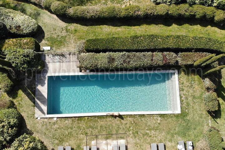 Location de vacances avec piscine chauffée dans le Luberon Bastide de Goult: Extérieur - 2