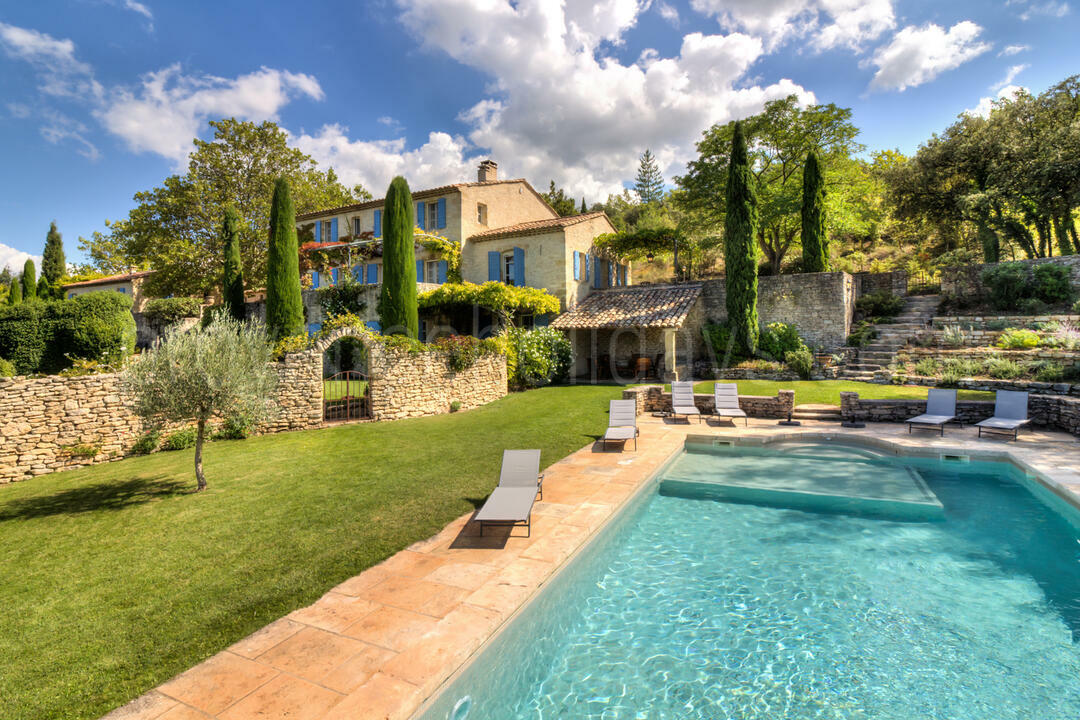 Belle maison de vacances à Bonnieux, Provence 12 - Le Mas de Bonnieux: Villa: Exterior