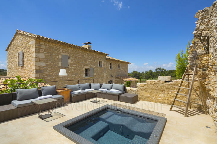 Fully Renovated Farmhouse with Heated Pool and Jacuzzi Mas des Baux: Exterior - 12