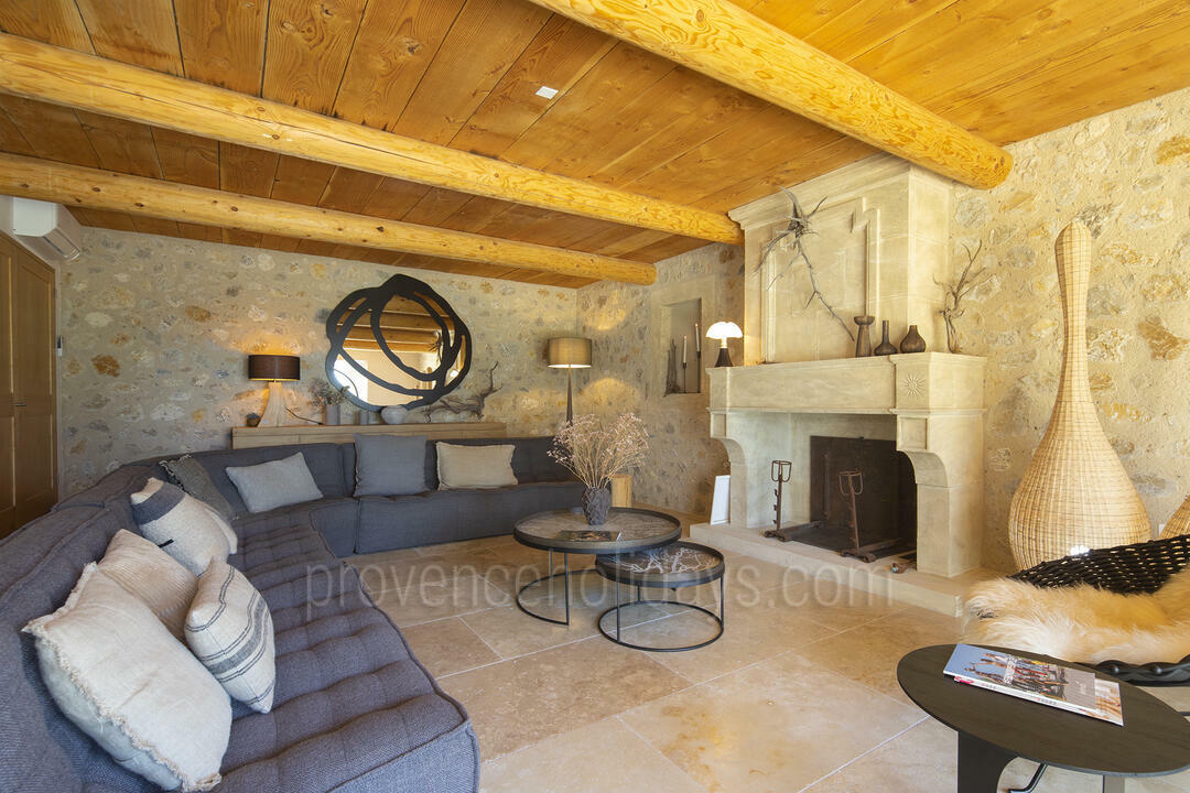 Beautiful Farmhouse with Heated Pool in Maussane-les-Alpilles 6 - Mas des Thyms: Villa: Interior