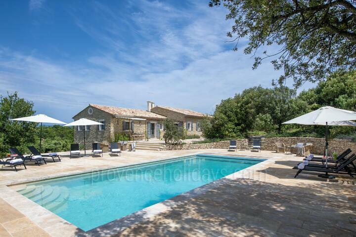 Luxury Holiday Rental with Heated Pool in Bonnieux