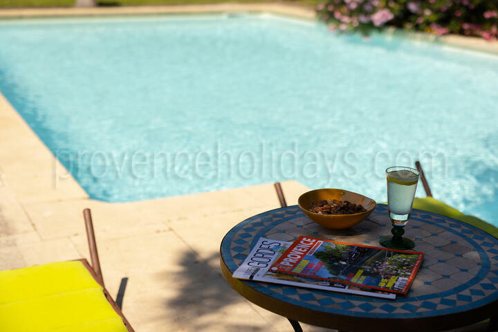 Prachtig Provençaals vakantiehuis in Gordes 3 - Pine Lodge: Villa: Pool