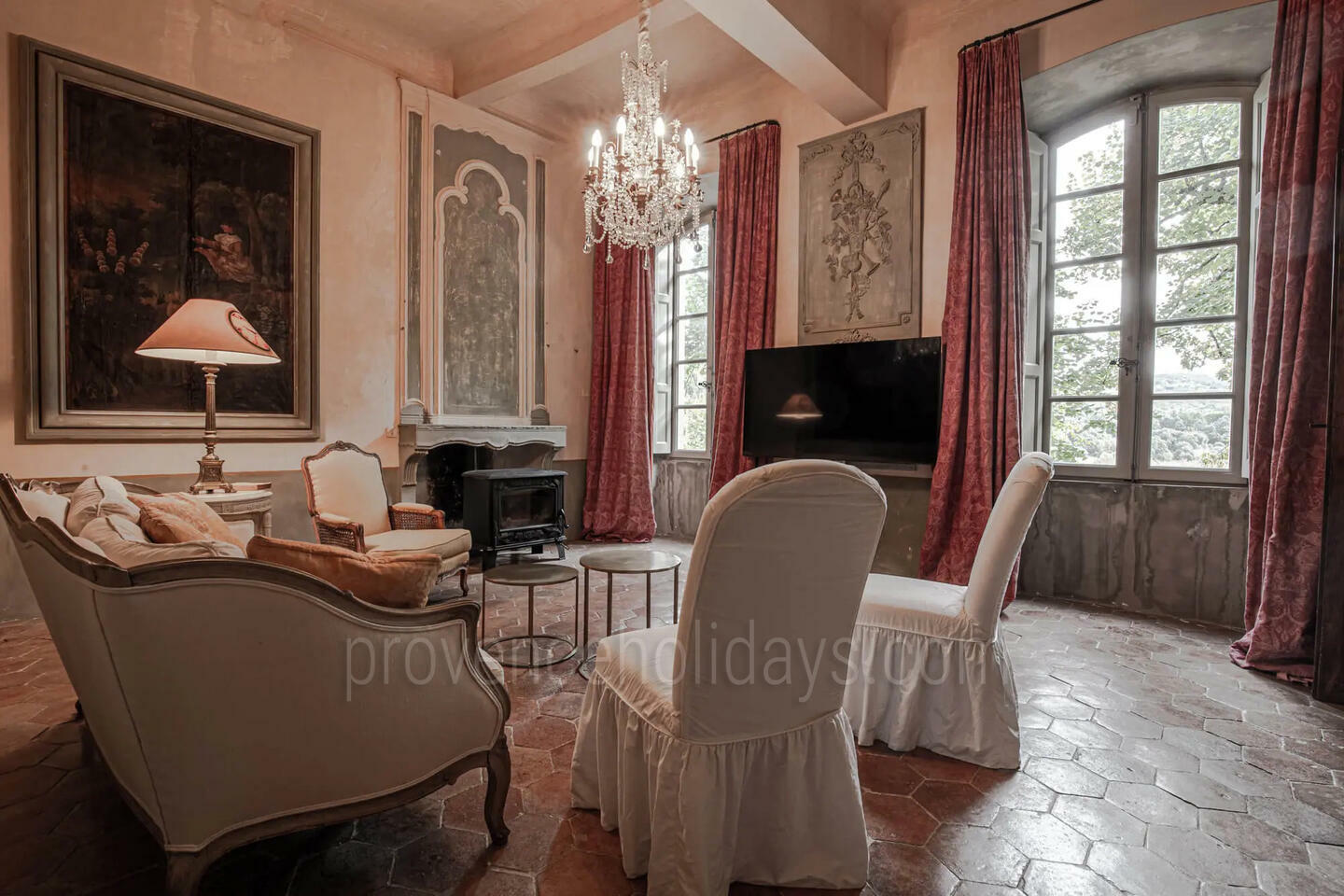 30 - Château de Gignac: Villa: Interior