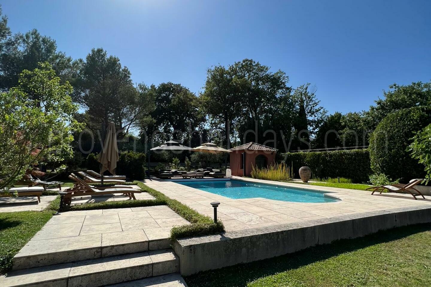 Villa avec piscine à Saint Rémy de Provence 1 - Maison Louise: Villa: Pool