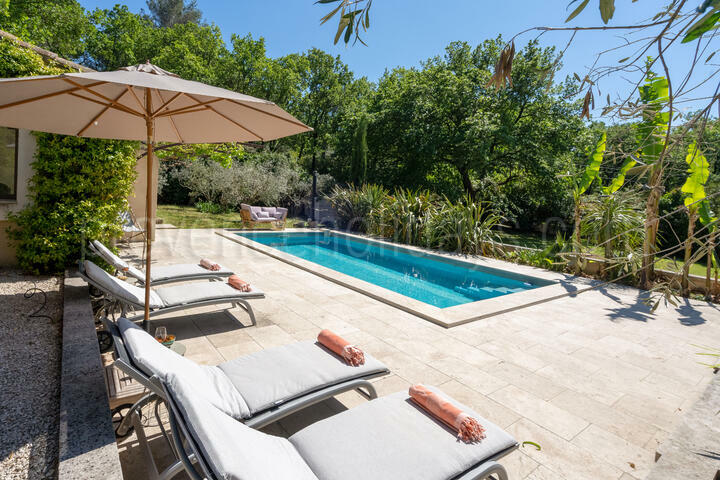 Moderne villa met airconditioning nabij Saint-Rémy-de-Provence 3 - Villa Romana: Villa: Pool