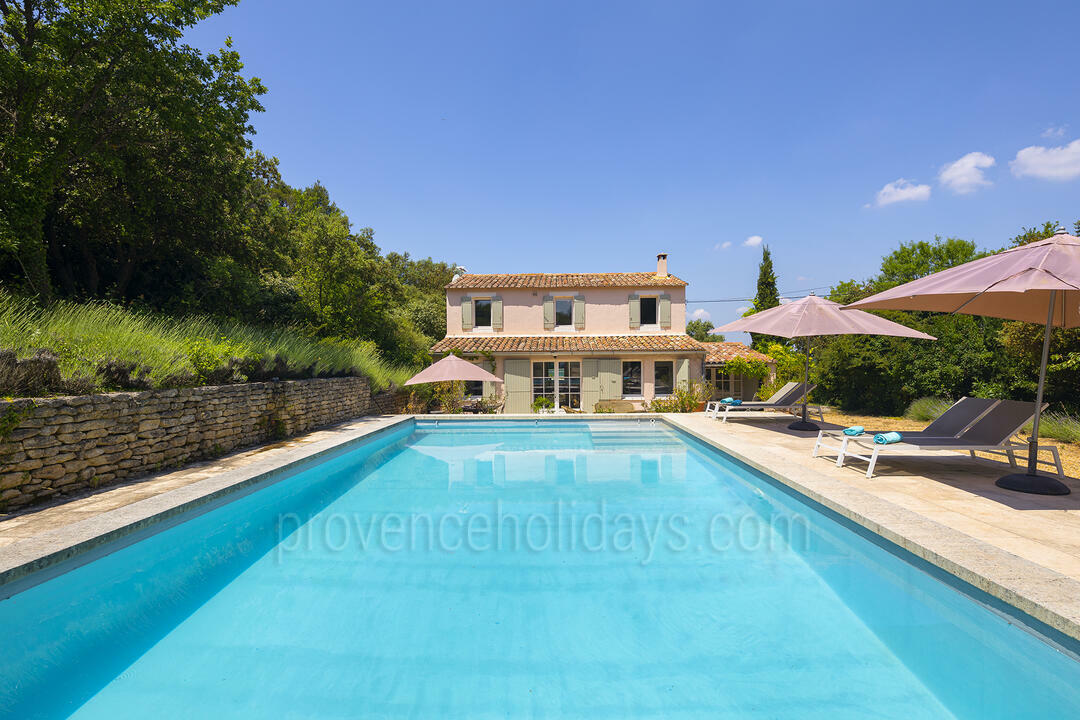 Propriété de luxe avec vue spectaculaire sur le Luberon 4 - Maison de la Colline: Villa: Pool