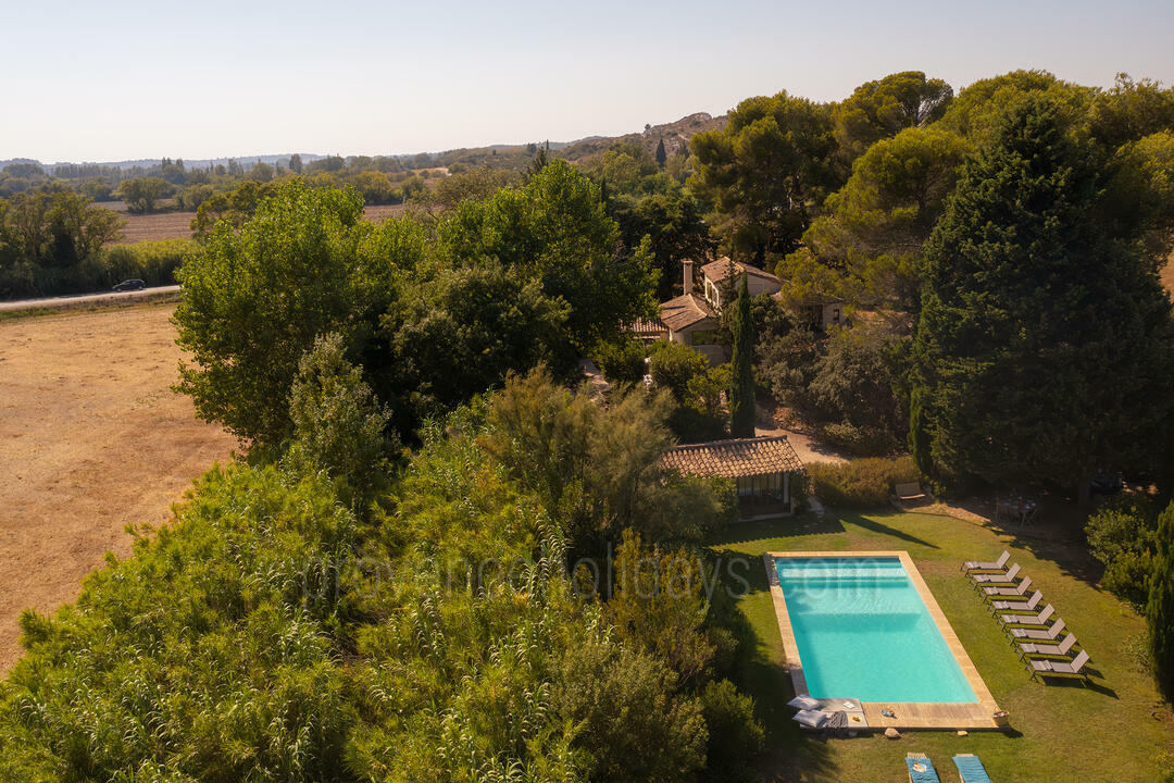 Stunning 17th century Hunting Reserve, surrounded by olive groves in Maussane 4 - Mas du Rosier: Villa: Exterior